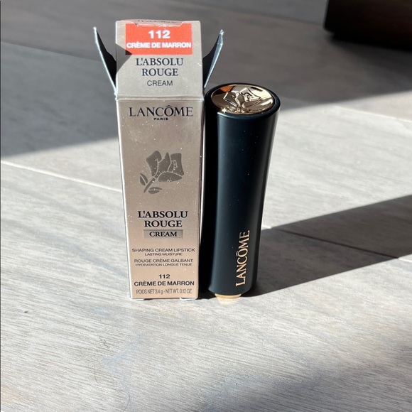 NWT Lancôme L'Absolu Rouge Lipstick - 112 Crème de Marron - Picture 2 of 4